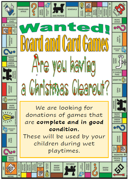 Image of Board Games Wanted!